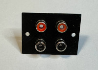 Marantz Receiver 2230 2245 4270 1060 1030 RCA Jack Panel new. 4 jack panel. picture